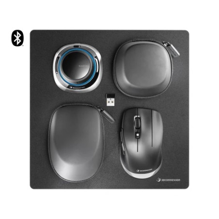 17756-3Dconnexion SpaceMouse Wireless Kit 2 raton mano derecha RF Wireless + Bluetooth + USB Type-A Optico