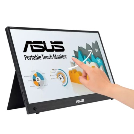 17773-ASUS ZenScreen MB16AMTR pantalla para PC 39,6 cm (15.6") 1920 x 1080 Pixeles Full HD LCD Pantalla tactil Negro
