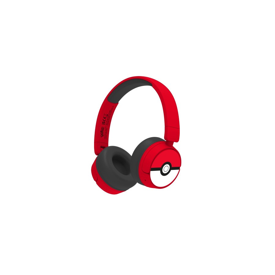 AURICULARES KIDS BT POKE BALL ROJO OTL TECHNOLOGIES REDSTRING PK1000
