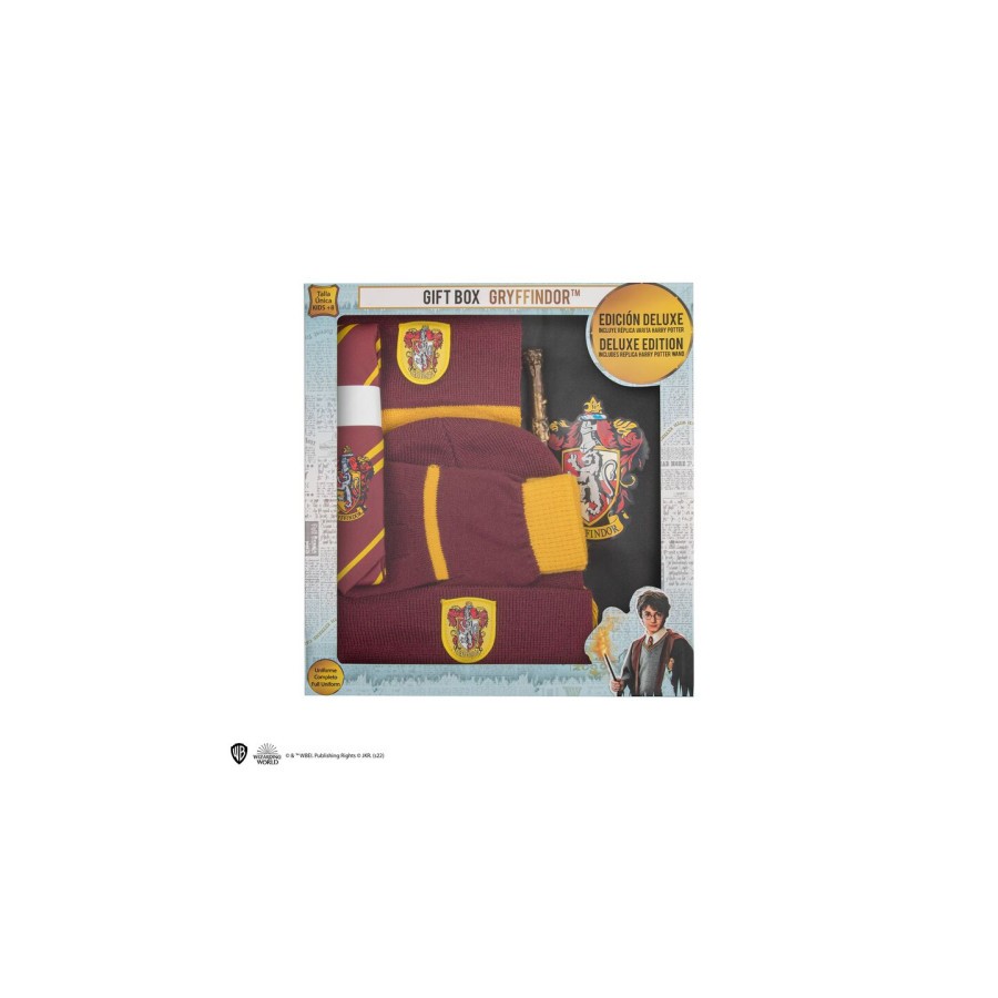 CAJA REGALO DELUXE KIDS GRYFFINDOR CINEREPLICAS REDSTRING 8436561073122