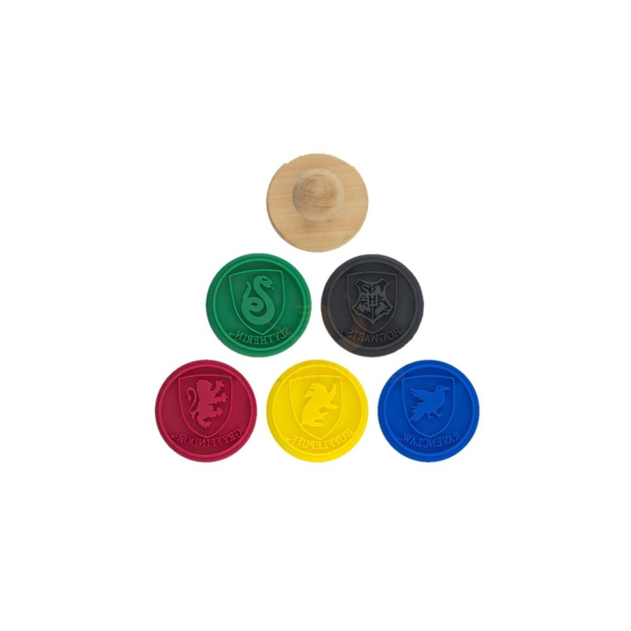 SELLO MOLDE GALLETAS ESCUDOS HARRY POTTER CINEREPLICAS REDSTRING CR4005