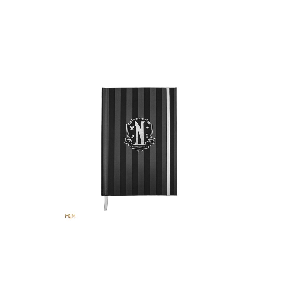 CUADERNO NEVERMORE ACADEMY 14,5X21 CM CINEREPLICAS REDSTRING CR5171