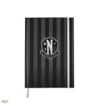 CUADERNO NEVERMORE ACADEMY 14,5X21 CM CINEREPLICAS REDSTRING CR5171