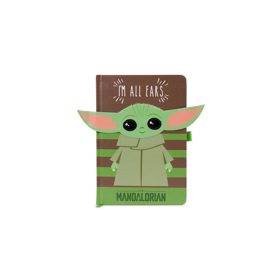 CUADERNO PREMIUM MANDALORIAN IM ALL EARS VERDE PYRAMID INTERNATIONAL REDSTRING SR73280
