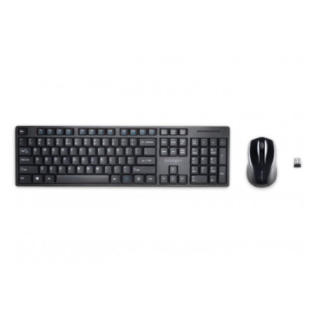 1784-SET DE TECLADO+RATON INALAMBRICO PRO FIT QWERTY COLOR NEGRO KENSINGTON K75230ES