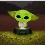 LAMPARA ICONS GROGU THE CHILD 12 CM PALADONE REDSTRING PP7359MAN