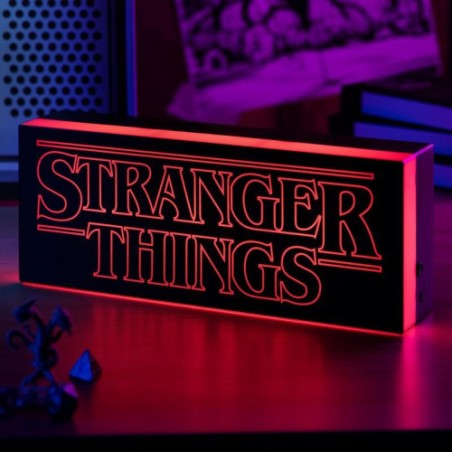 LAMPARA STRANGER THINGS LOGOL RECTANGULO PALADONE REDSTRING PP9826ST