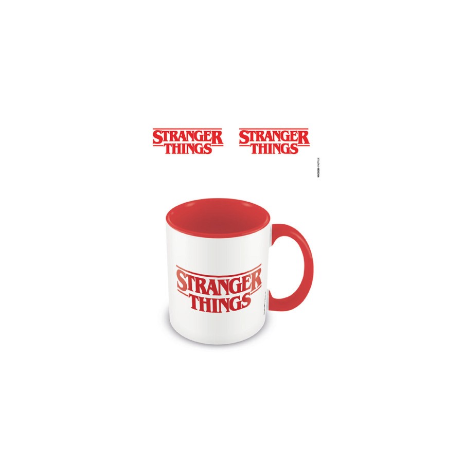TAZA STRANGER THINGS LOGO PYRAMID INTERNATIONAL REDSTRING MGC25289