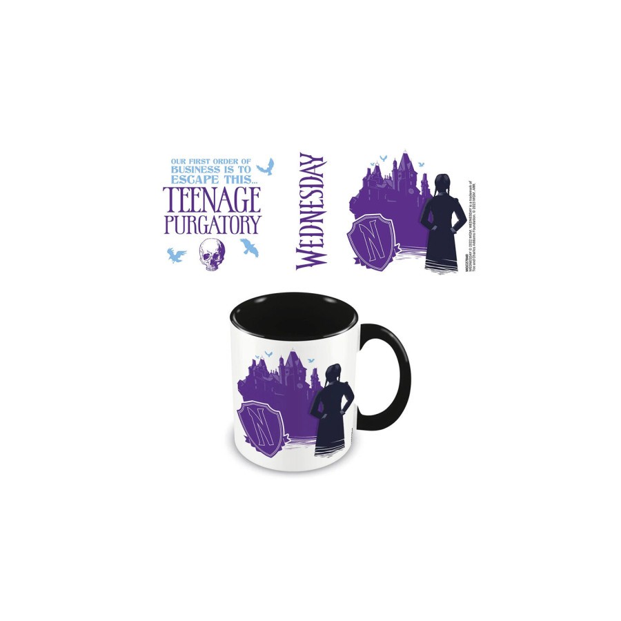 TAZA DESAYUNO COLOR MIERCOLES PURGATORIO ADOLESCENTE PYRAMID INTERNATIONAL REDSTRING MGC27840