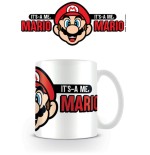 TAZA DESAYUNO SUPER MARIO ITS A ME - MARIO PYRAMID INTERNATIONAL REDSTRING MG24845