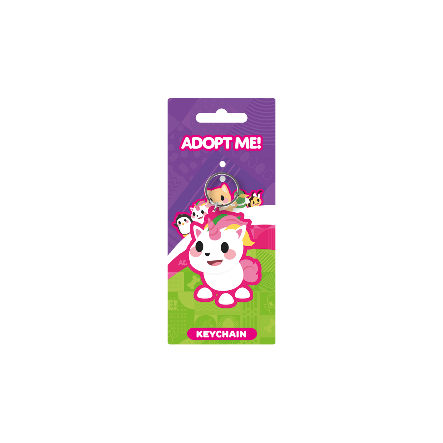 LLAVERO UNICORNIO - ADOPT ME! 6 CM PYRAMID REDSTRING RK39481C