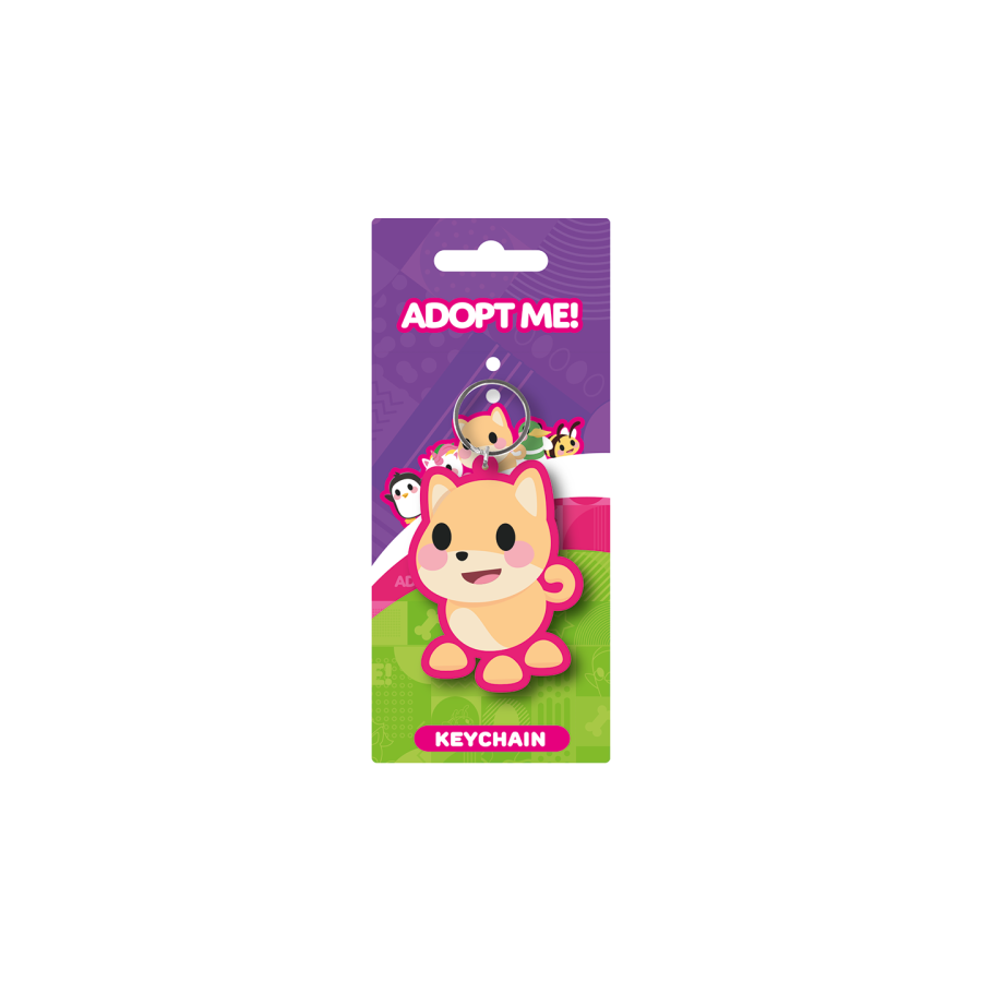 LLAVERO PERRO - ADOPT ME! 6 CM PYRAMID REDSTRING RK39480C