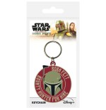 LLAVERO DE GOMA STAR WARS EL LIBRO DE BOBA FETT PYRAMID REDSTRING RK39329C