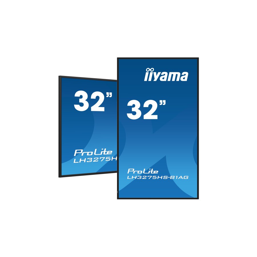 17982-iiyama ProLite Pantalla plana para senalizacion digital 81,3 cm (32") LCD Wifi 500 cd / m2 Full HD Negro Procesado