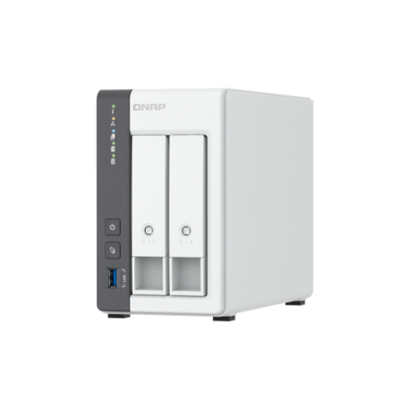 18000-QNAP TS-216G servidor de almacenamiento NAS Torre Ethernet Blanco Cortex-A55