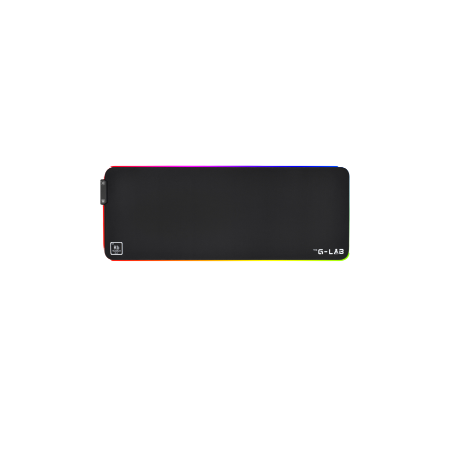 The G-Lab Pad Rubidium Alfombrilla de raton para juegos Negro