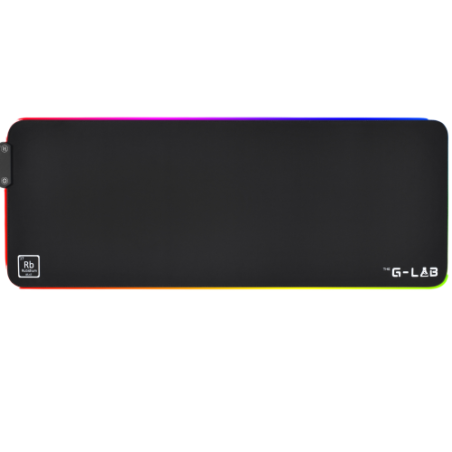 The G-Lab Pad Rubidium Alfombrilla de raton para juegos Negro