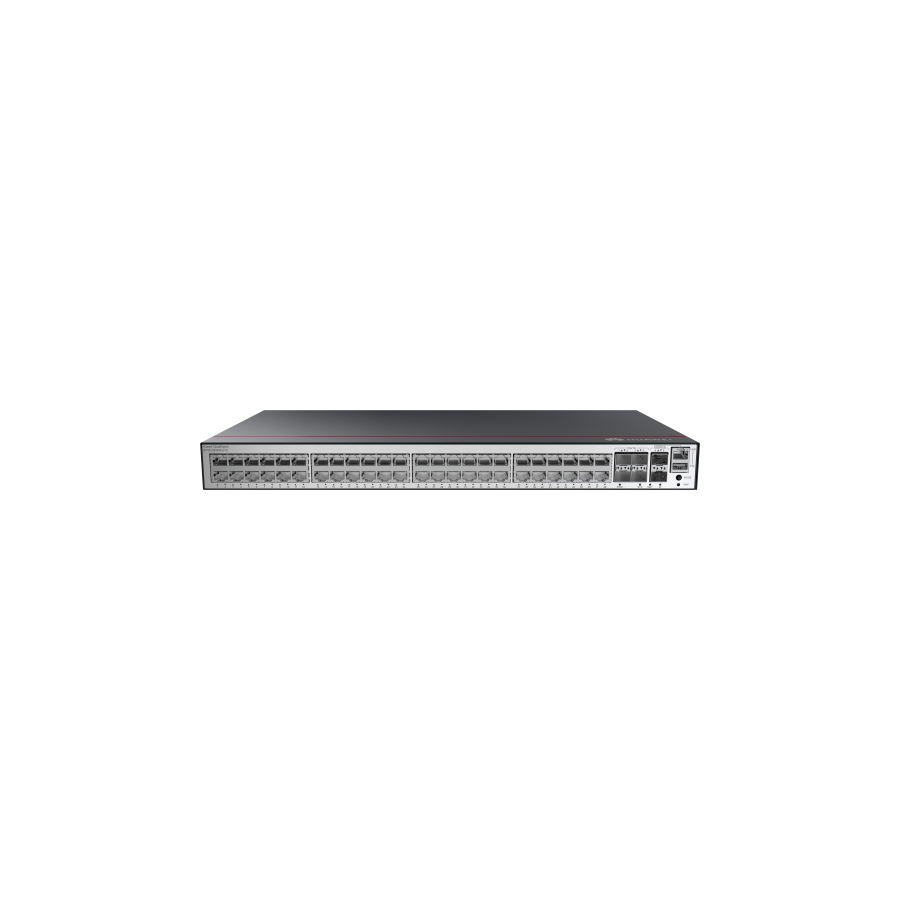 18063-S5735-L48T4XE-A-V2 (48*10/100/1000BASE-T PORTS, 4*10GE SFP+ PORTS, 2*12GE STACK PORTS, AC POWER)