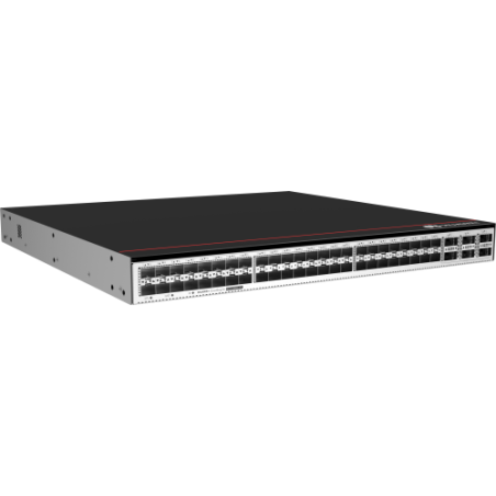 18066-Huawei CloudEngine S6730-H48X6C-V2 Gestionado L2 Energia sobre Ethernet (PoE) 1U Negro, Plata
