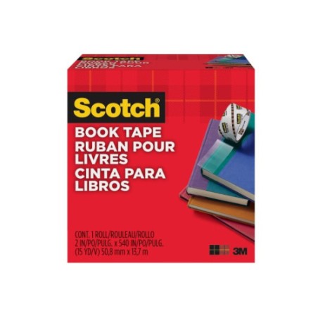 18076-ROLLO CINTA REPARACION DE LIBROS 50,8 MM X 13,7 MTS SCOTCH 7010408215