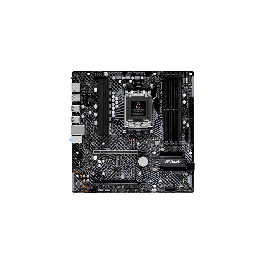 18079-Asrock B650M PG Lightning AMD B650 Zocalo AM5 micro ATX