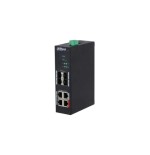 (DH-HS4408-4ET-96) DAHUA SWITCH4 PUERTOS 10/100 + 4SFP GIGABIT 96W MANAGED L2  HARDENED POE