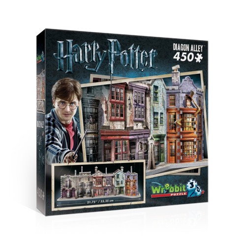 HARRY POTTER PUZZLE 3D CALLEJON DIAGON WREBBIT REDSTRING W3D-1010