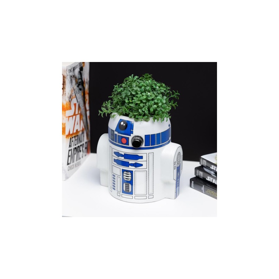 BOTE PARA BOLIGRAFO/PLANTA R2-D2 13 CM PALADONE REDSTRING PP9497SW