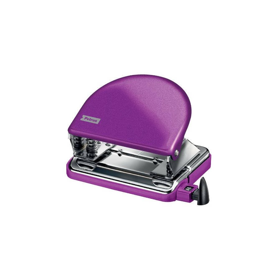 1815-TALADRO METALICO MODELO 52 WOW CAPACIDAD 20 HOJAS COLOR MORADO PETRUS 626522
