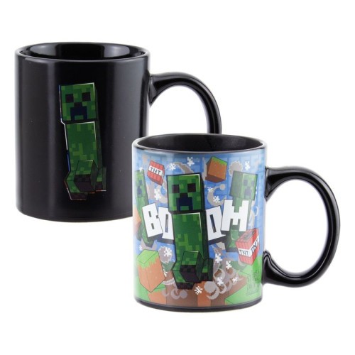 TAZA TERMICA MINECRAFT CREEPER PALADONE REDSTRING PP7975MCF