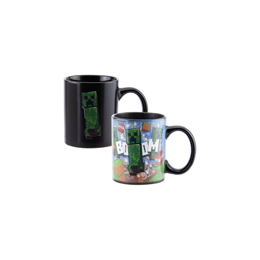 TAZA TERMICA MINECRAFT CREEPER PALADONE REDSTRING PP7975MCF