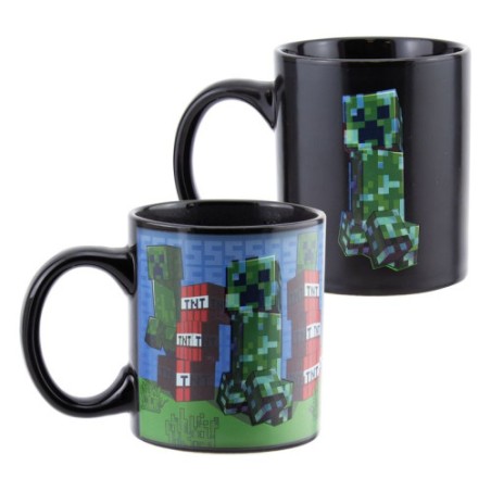 TAZA TERMICA MINECRAFT CREEPER PALADONE REDSTRING PP7975MCF