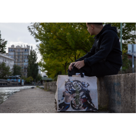 BOLSA DE COMPRA BEIGE JUJUTSU KAISEN KONIX REDSTRING 78441120927