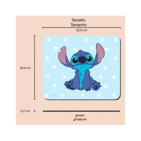 ALFOMBRILLA RATON STITCH ERT GROUP REDSTRING DMPSTICH001