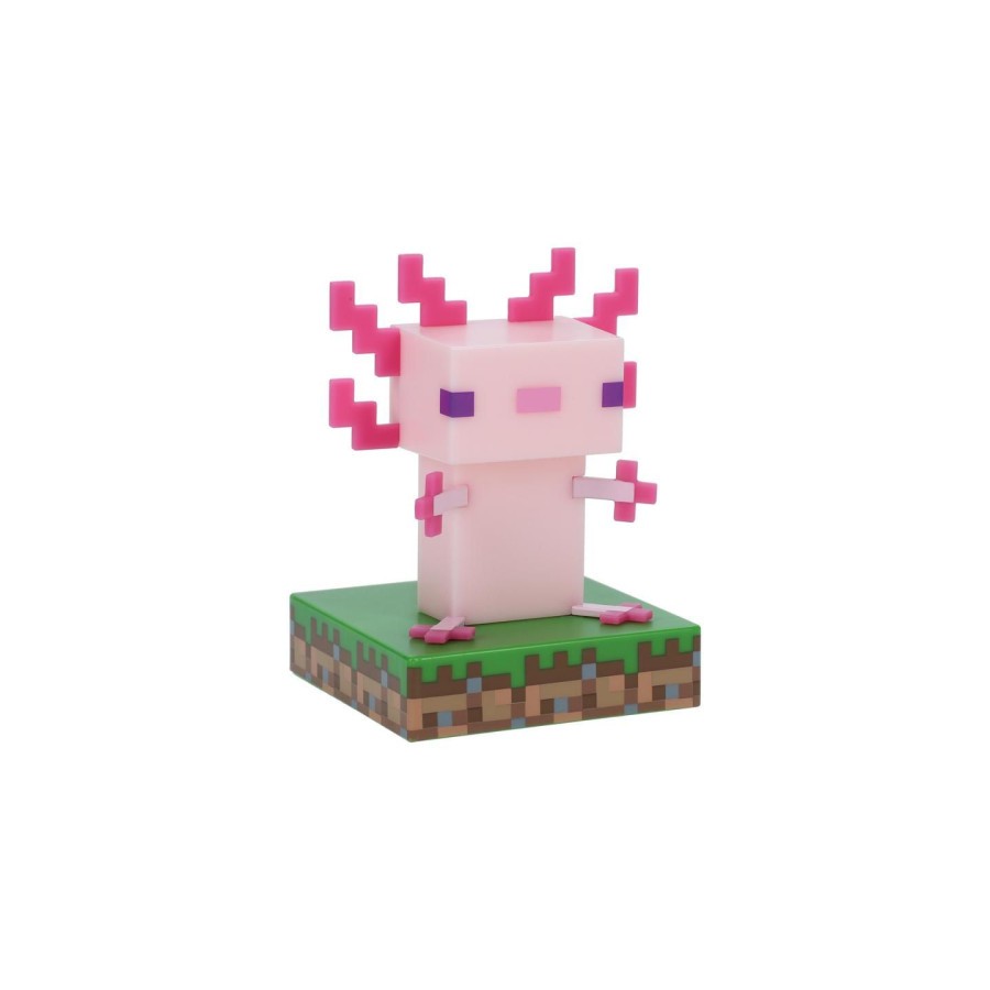 LAMPARA ICONS AJOLOTE - MINECRAFT 12 CM PALADONE REDSTRING PP11390MCF