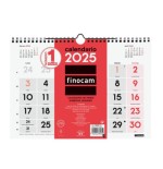 CALENDARIO 2025 NEUTRO PARED NUMEROS GRANDES M 300X210MM FINOCAM 780000025