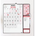 CALENDARIO 2025 NEUTRO PARED PLUS ESCRIBIR 215X325MM FINOCAM 782120025