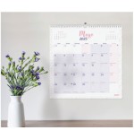 CALENDARIO 2025 PARED TRENDY CHIC ESCRIBIR 300X300MM MORADO FINOCAM 787002725