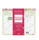 CALENDARIO 2025 PARED IMAN TRENDY DESIGN ESCRIBIR 250X200MM FINOCAM 787510125