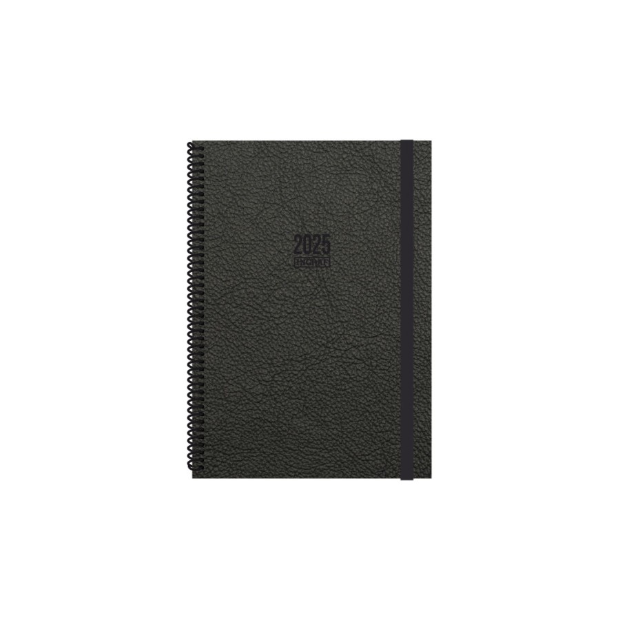 AGENDA 2025 TOKIO DIA/PAGINA 17X24 NEGRO CASTELLANO INGRAF 355562