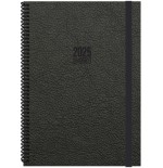 AGENDA 2025 TOKIO DIA/PAGINA 17X24 NEGRO CATALAN INGRAF 355525