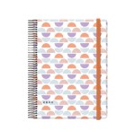 AGENDA 2025 CUTE DIA PAGINA 15 X 21 CM MODELO DUNE CON 4 HOJAS DE PEGATINAS DOHE 12904 - 25