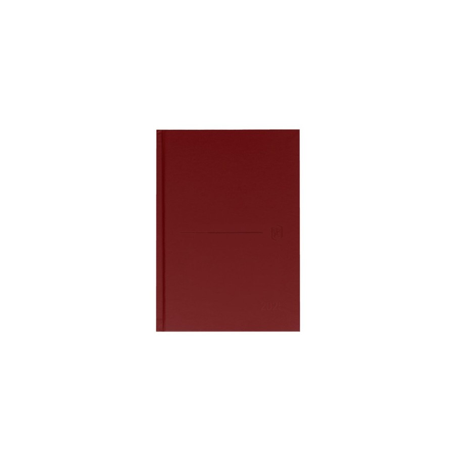 AGENDA 2025 MINIMAL A5 15X21CM DIA PAGINA COLOR ROJO OXFORD 400189837