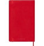 AGENDA 2025 TAPA BLANDA 12 MESES DIARIA L (13 X 21 CM) ROJA MOLESKINE DSF212DC3Y25