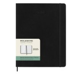 AGENDA 2025 TAPA BLANDA 12 MESES SEMANAL XL (19 X 25 CM) NEGRA MOLESKINE DSB12WN4Y25