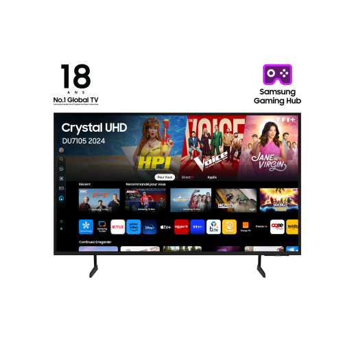 Samsung TU65DU7105K 165,1 cm (65") 4K Ultra HD Smart TV Wifi Negro