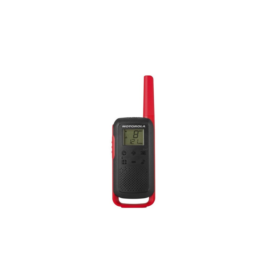 18424-PACK 2 WALKIE TALKIE T62 ROJO MOTOROLA 59T62REDPACK
