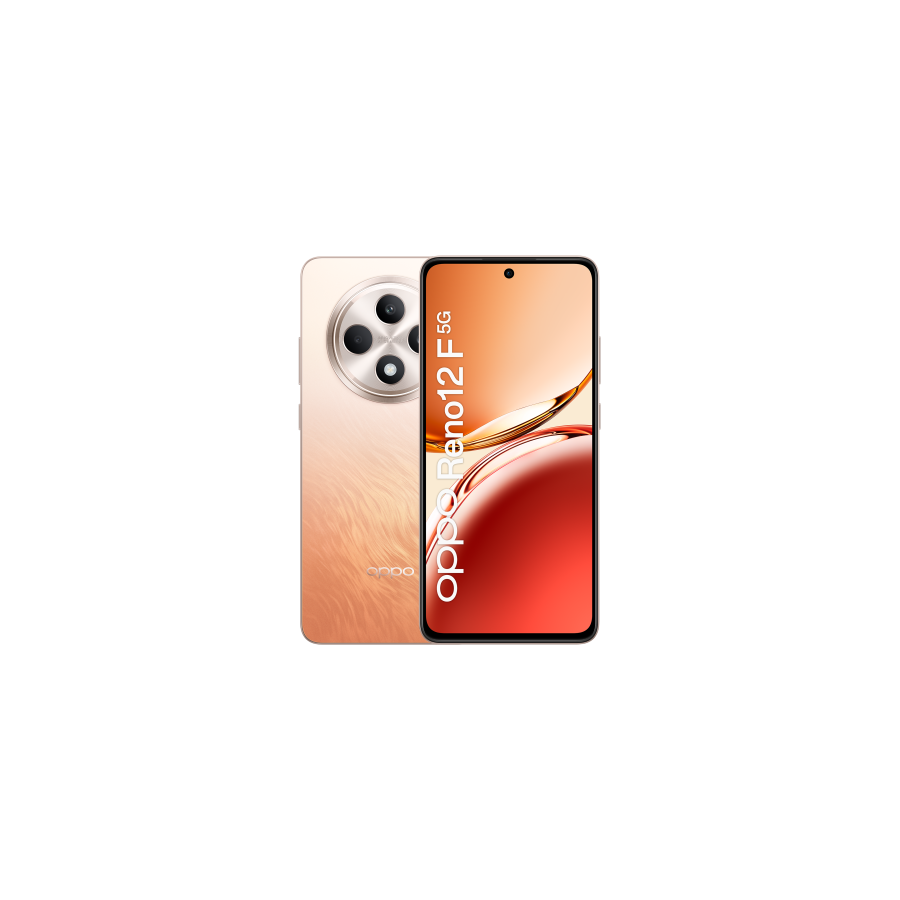 OPPO Reno12 F 5G 16,9 cm (6.67") SIM doble Android 14 USB Tipo C 8 GB 256 GB 5000 mAh Naranja