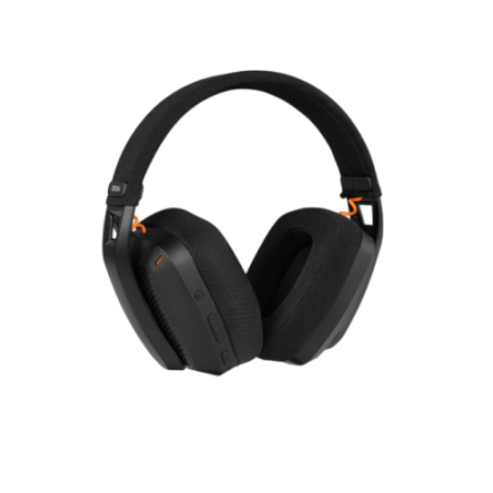 18441-Krom NXKROMKANJIBK auricular y casco Auriculares Inalambrico y alambrico Diadema Juego USB Tipo C Bluetooth Negro