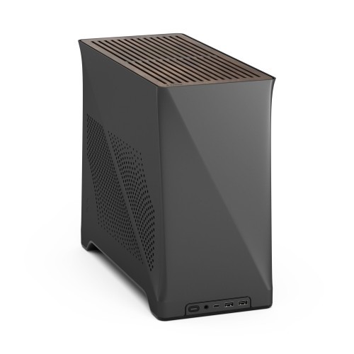 18447-Fractal Design Era 2 Mini Tower Carbon vegetal, Gris